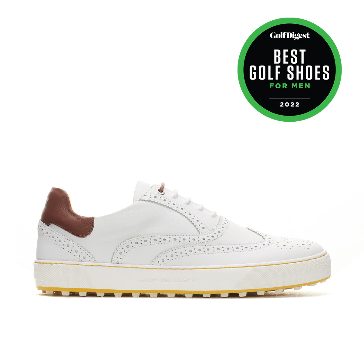 Regent White Men's Golf Shoe