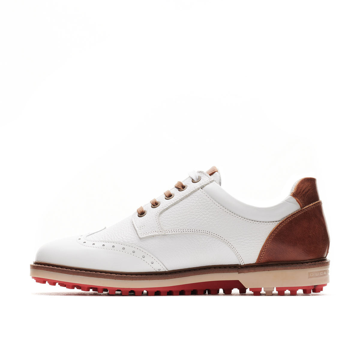 Eldorado White Men's Golf Shoe Waterproof Duca del Cosma