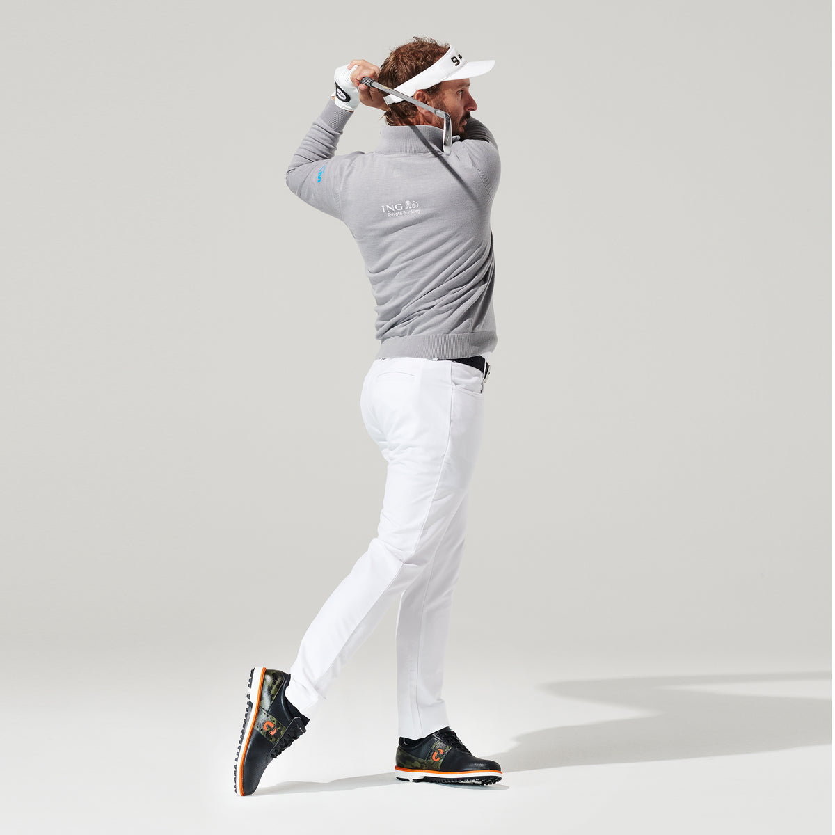 JL1 waterproof Black Men's Golf Shoe by Duca del Cosma is made by a tour player for the best