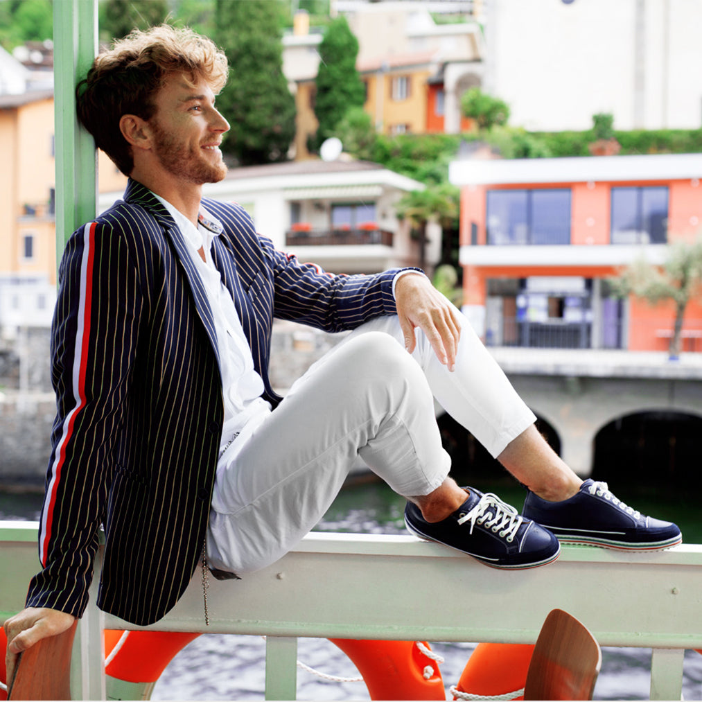 Men's Monterosso Navy Golf Shoe