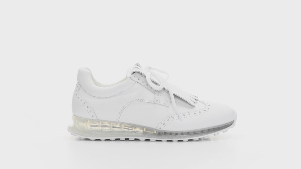 Bellezza White women's golf shoe - best selling waterproof golf shoe duca del cosma