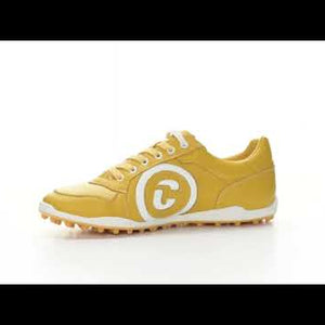 kuba 2.0 yellow mens Golf Shoes Duca del Cosma Waterproof best golf shoe for the golf course 