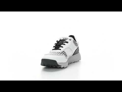 Pagani white mens Golf Shoes Duca del Cosma Waterproof best golf shoe for the golf course  
