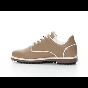 Elpaso taupe mens Golf Shoes Duca del Cosma Waterproof best golf shoe for the golf course 