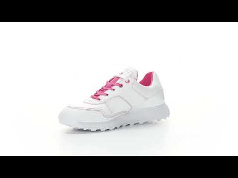 Padova White Women's Golf Shoes Duca del Cosma Waterproof best golf shoe for the golf course  